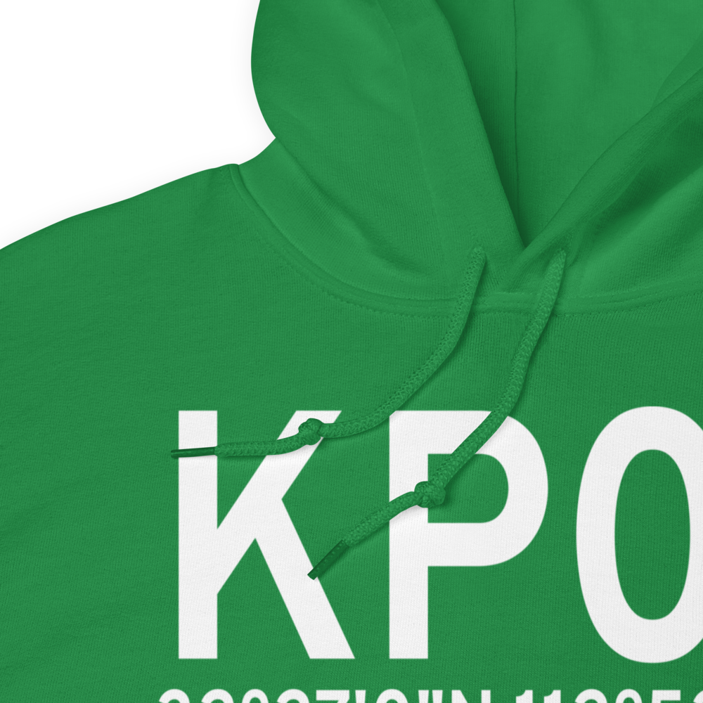 Eric Marcus Municipal Airport (KP01) ICAO Hoodie Sweatshirt 
