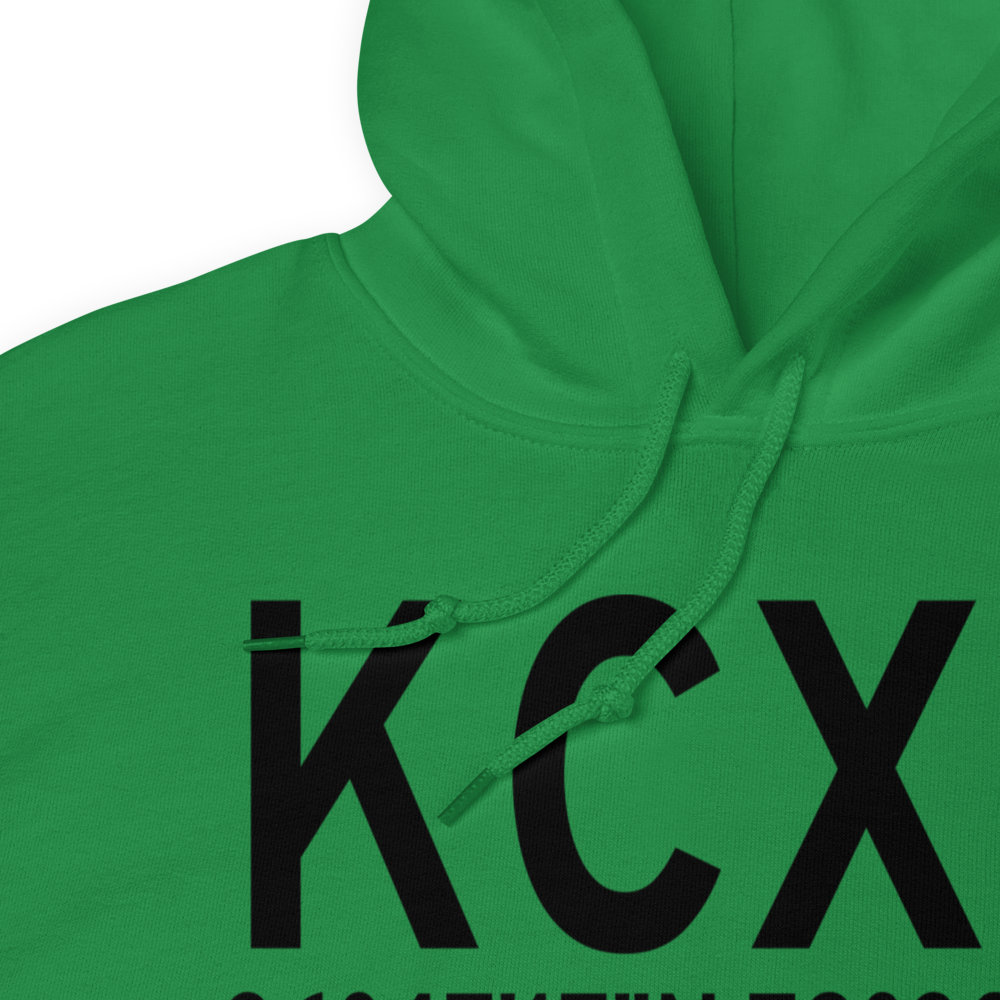 Chase City Municipal Airport (KCXE) ICAO Hoodie Sweatshirt 