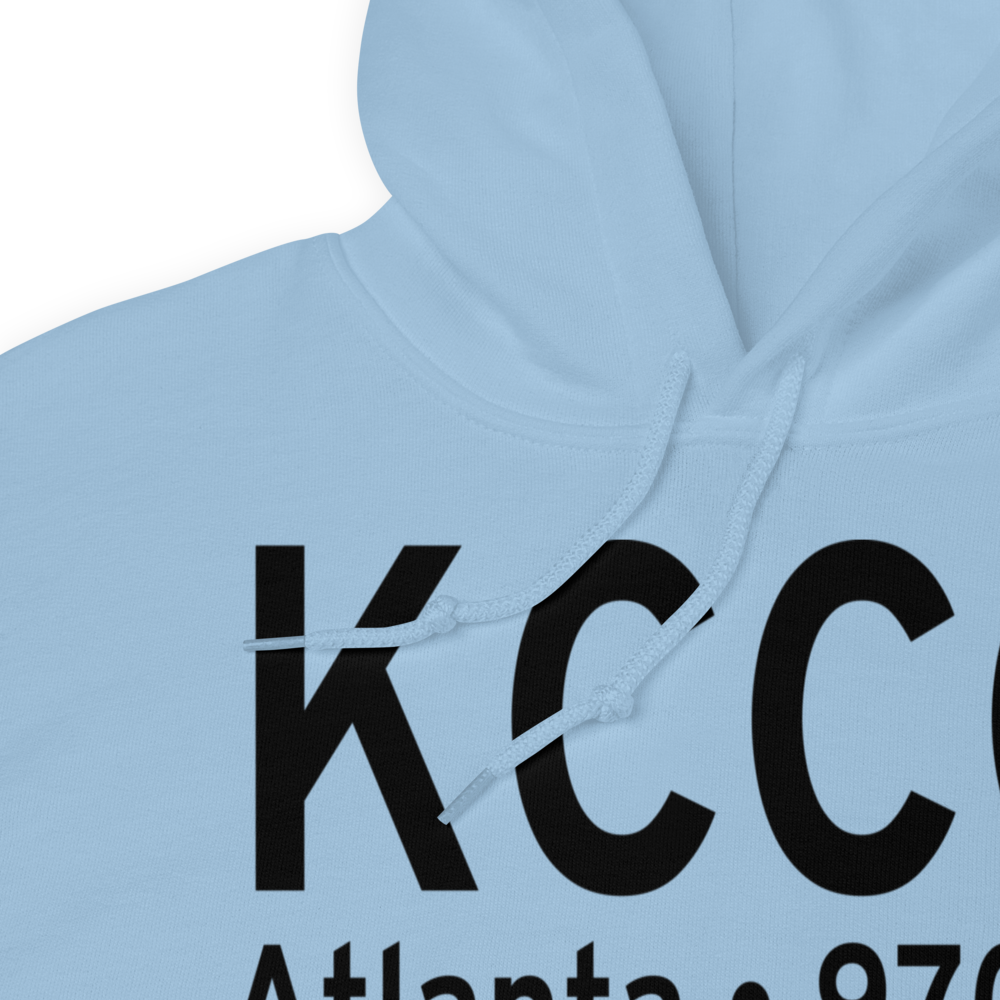 Newnan Coweta County Airport (KCCO) ICAO Hoodie Sweatshirt 