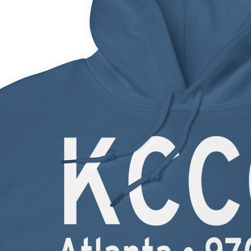 Newnan Coweta County Airport (KCCO) ICAO Hoodie Sweatshirt 