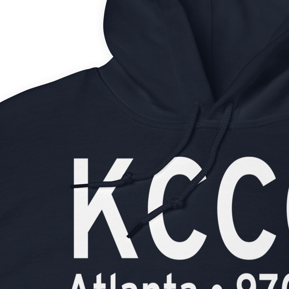 Newnan Coweta County Airport (KCCO) ICAO Hoodie Sweatshirt 