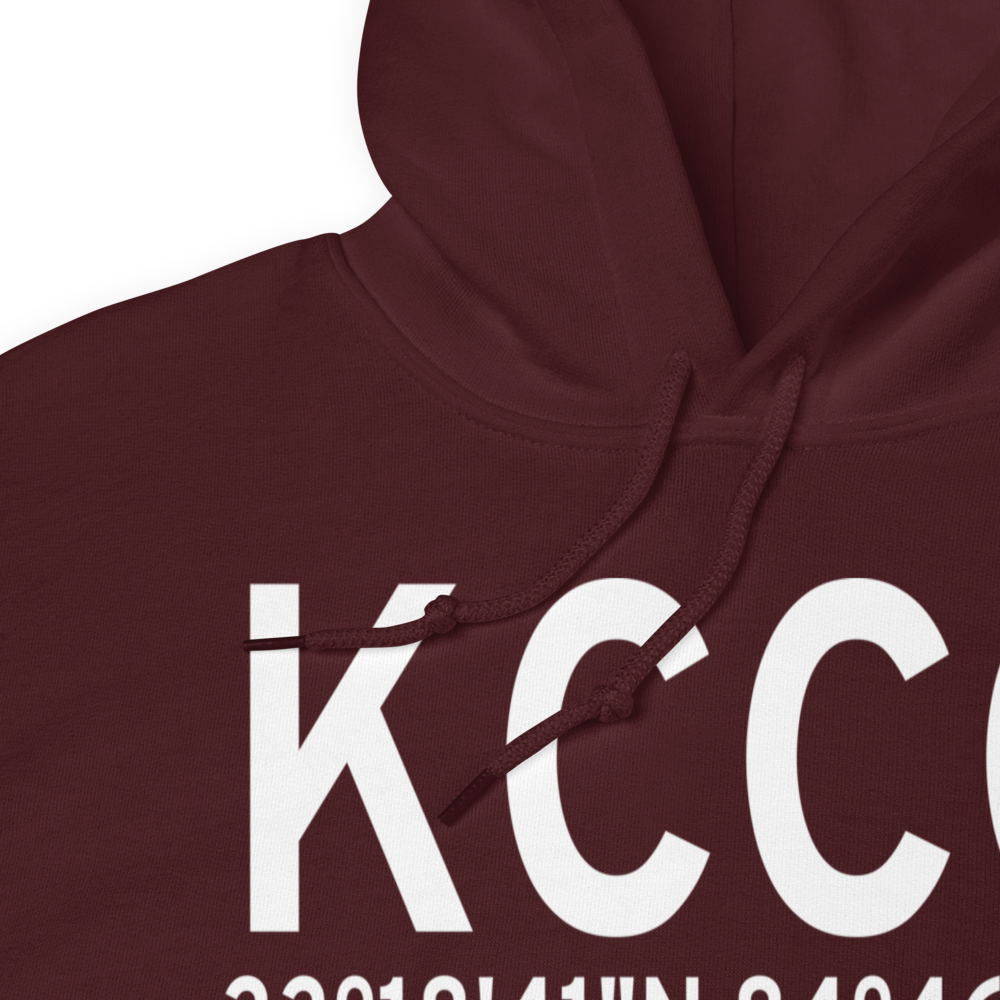 Newnan Coweta County Airport (KCCO) ICAO Hoodie Sweatshirt 