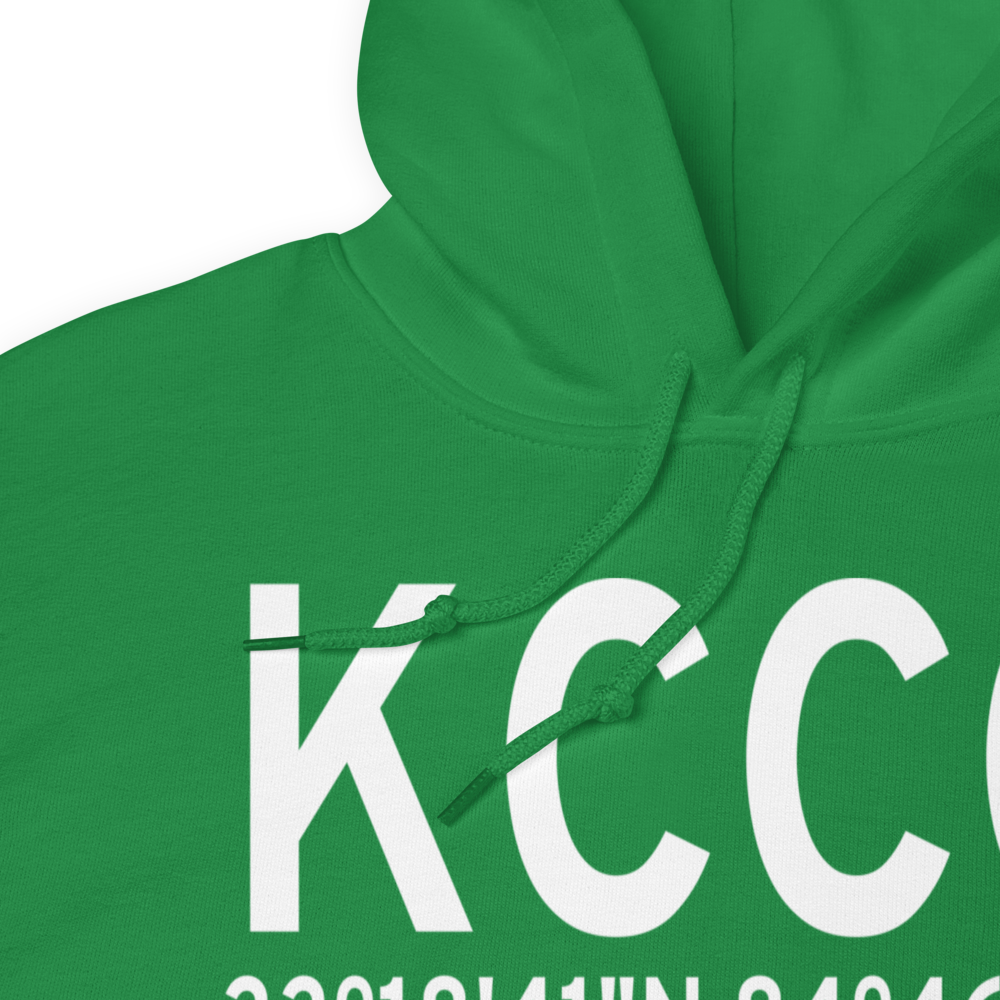 Newnan Coweta County Airport (KCCO) ICAO Hoodie Sweatshirt 