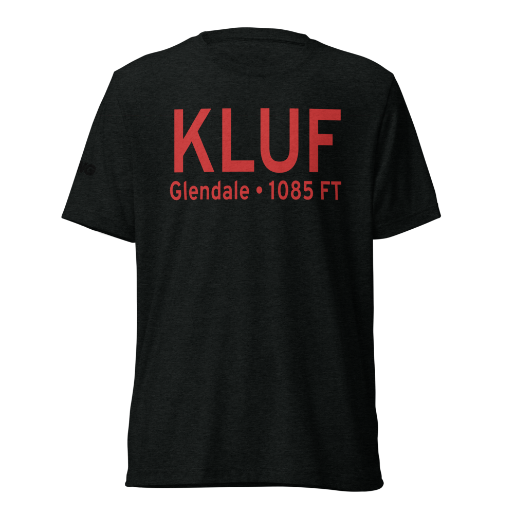 Luke Air Force Base (KLUF) ICAO Tri-blend T-Shirt 