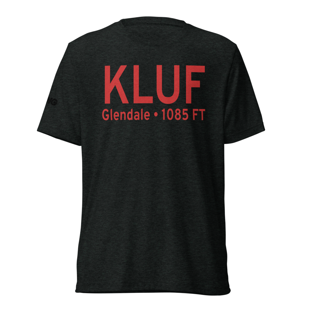 Luke Air Force Base (KLUF) ICAO Tri-blend T-Shirt 