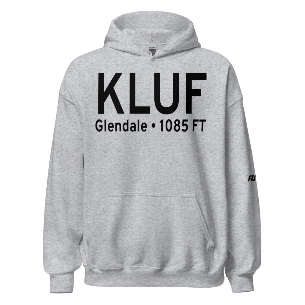 Luke Air Force Base (KLUF) ICAO Hoodie Sweatshirt 