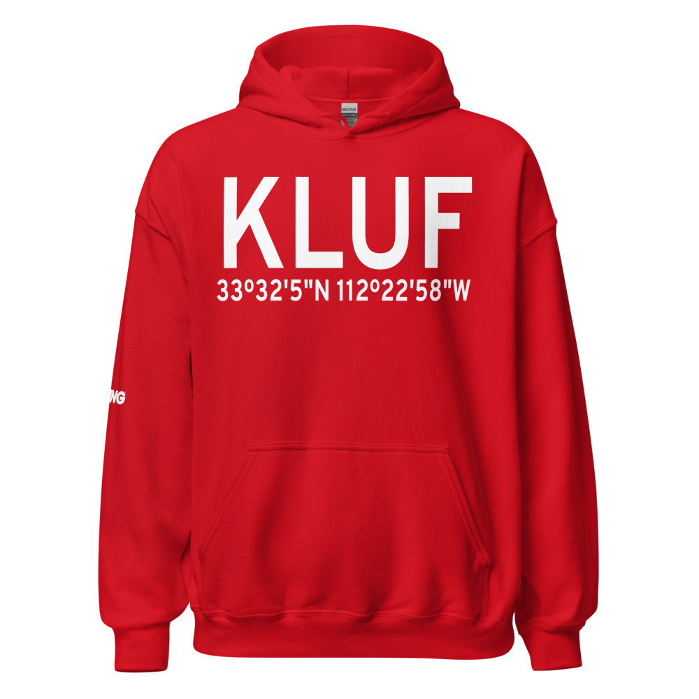 Luke Air Force Base (KLUF) ICAO Hoodie Sweatshirt 