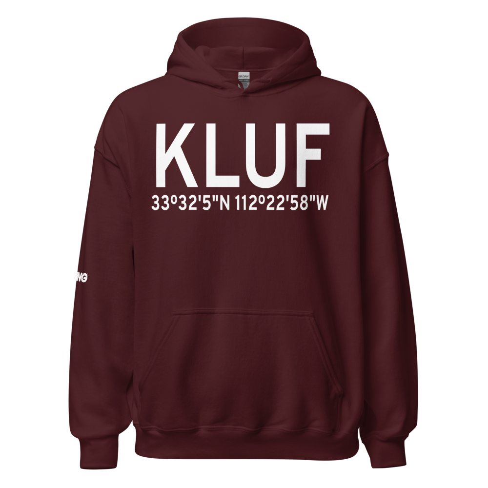 Luke Air Force Base (KLUF) ICAO Hoodie Sweatshirt 