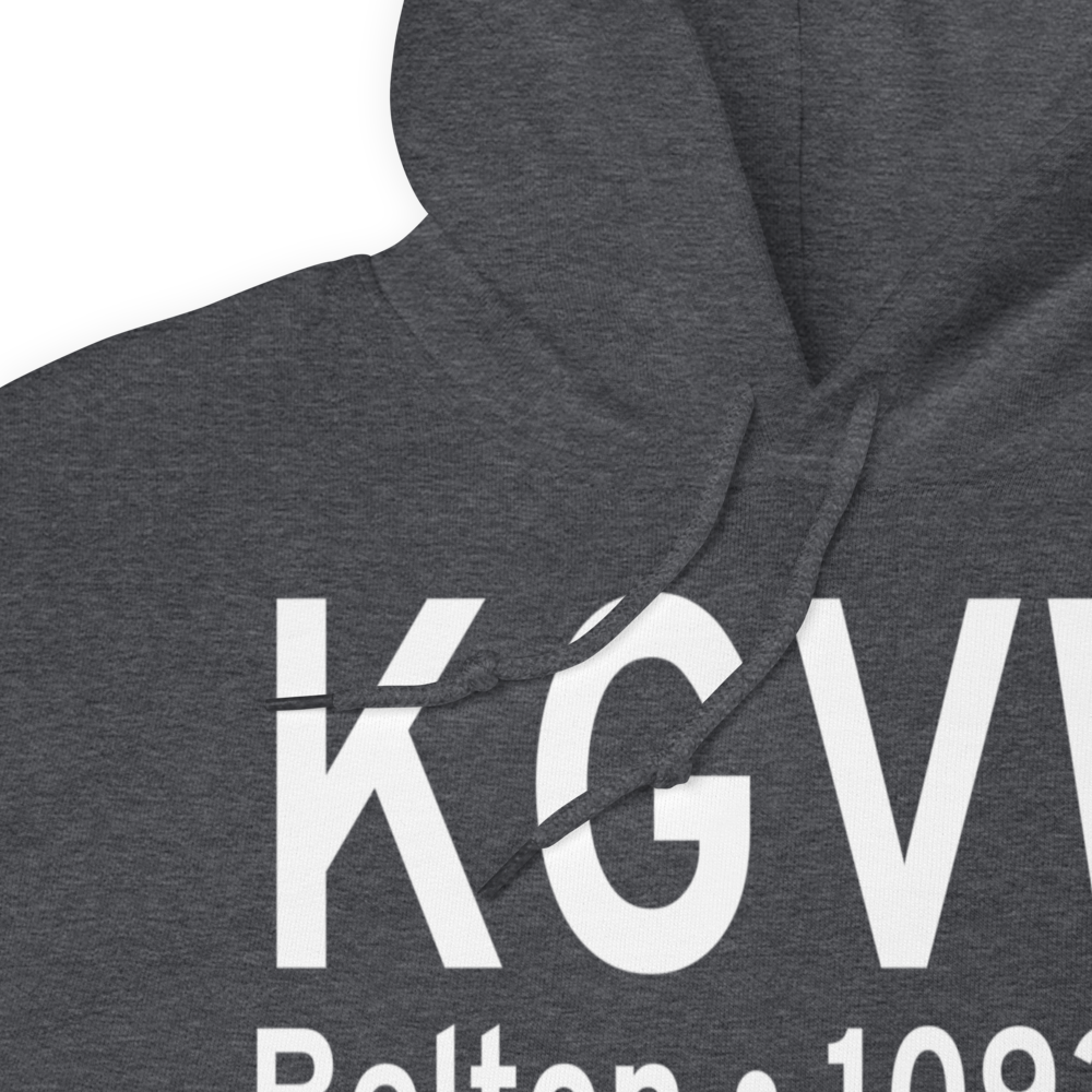 Richards-Gebaur Air Force Base (KGVW) ICAO Hoodie Sweatshirt 