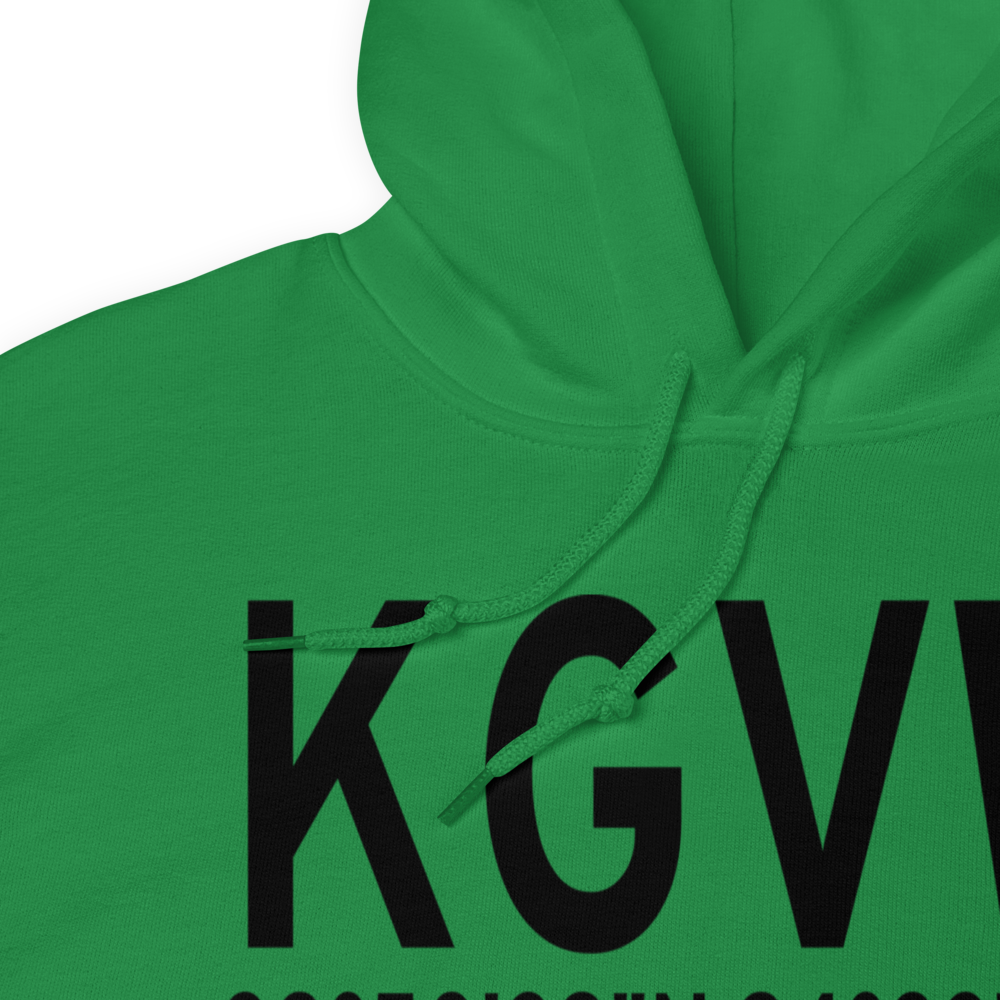 Richards-Gebaur Air Force Base (KGVW) ICAO Hoodie Sweatshirt 