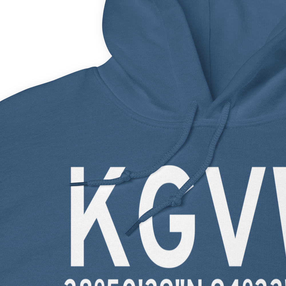 Richards-Gebaur Air Force Base (KGVW) ICAO Hoodie Sweatshirt 