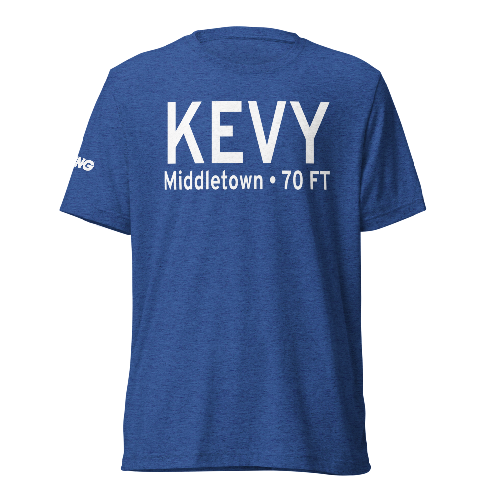 Summit Airport (KEVY) ICAO Tri-blend T-Shirt 