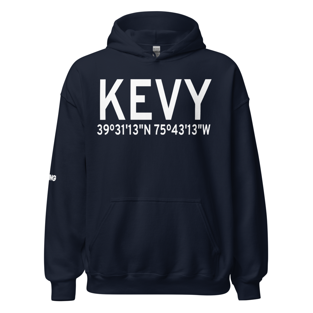 Summit Airport (KEVY) ICAO Hoodie Sweatshirt 