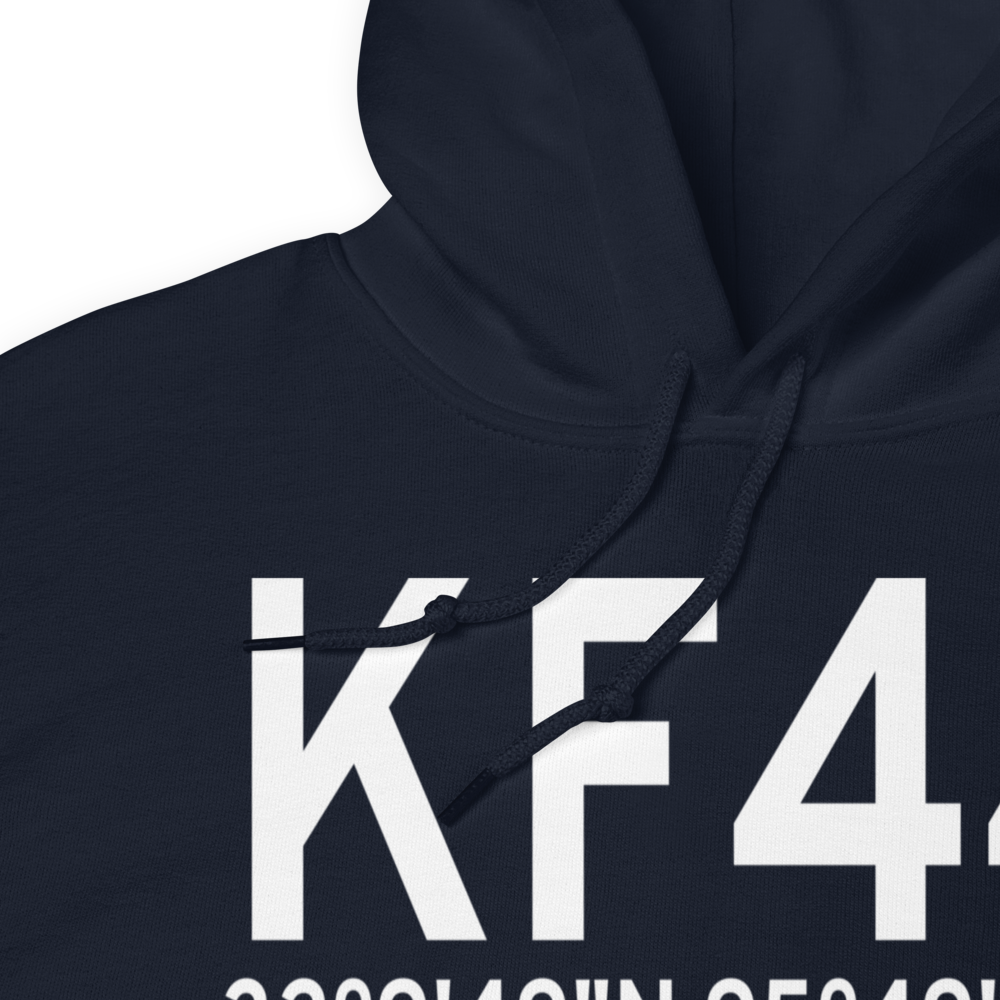 Athens Municipal Airport (KF44) ICAO Hoodie Sweatshirt 