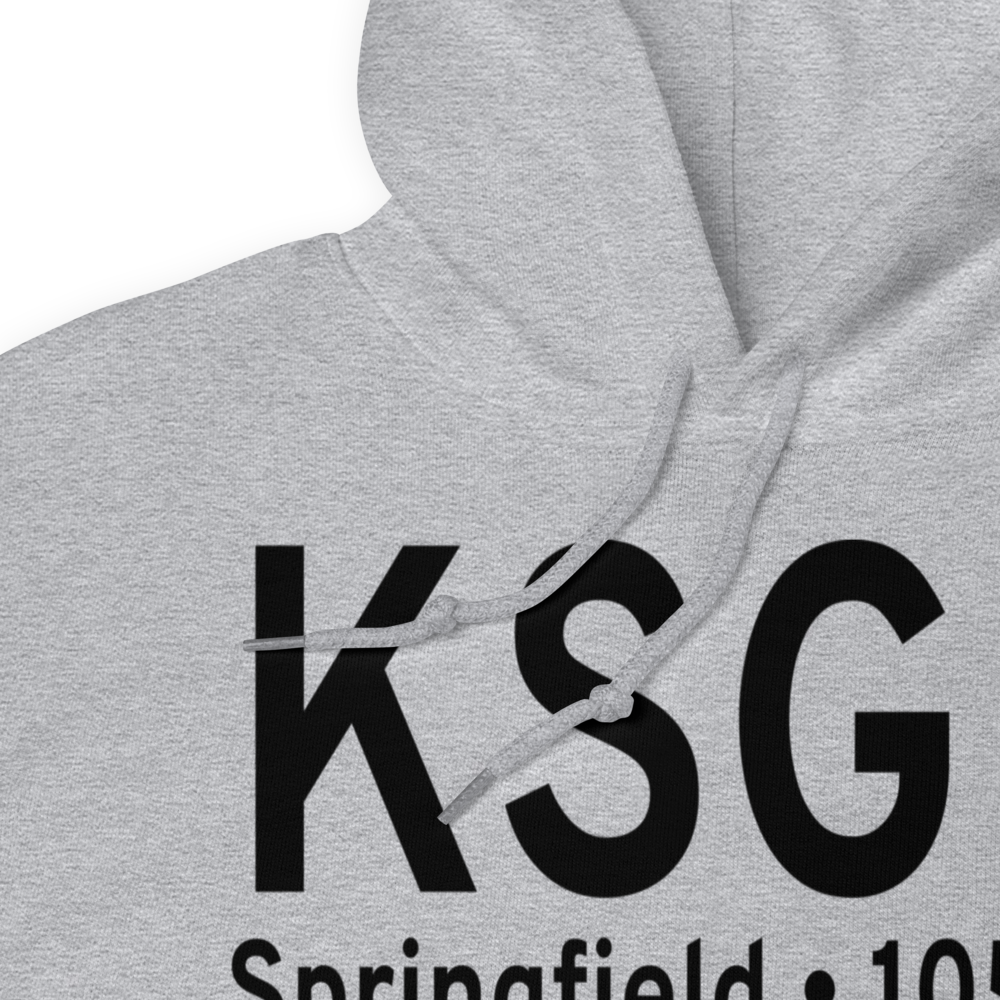 Springfield-Beckley Municipal Airport (KSGH) ICAO Hoodie Sweatshirt 