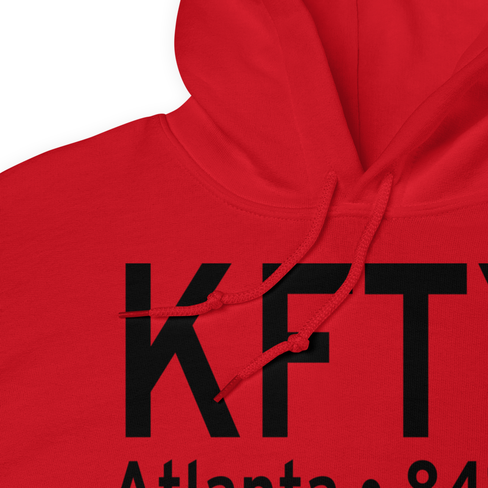 Fulton County Airport Brown Field (KFTY) ICAO Hoodie Sweatshirt 