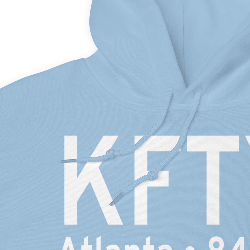 Fulton County Airport Brown Field (KFTY) ICAO Hoodie Sweatshirt 