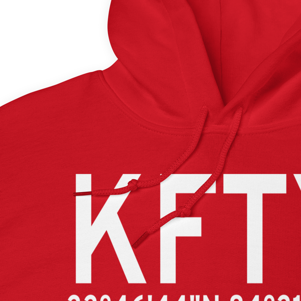 Fulton County Airport Brown Field (KFTY) ICAO Hoodie Sweatshirt 