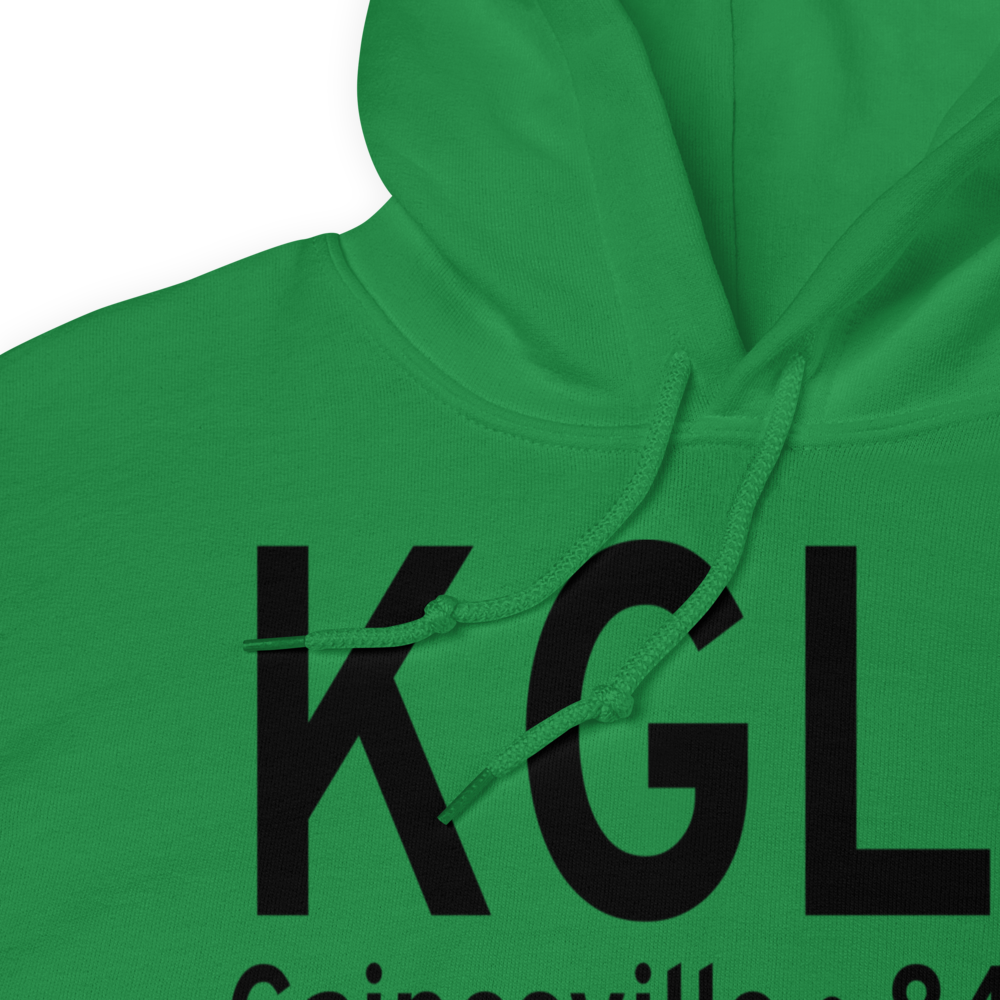 Gainesville Municipal Airport (KGLE) ICAO Hoodie Sweatshirt 
