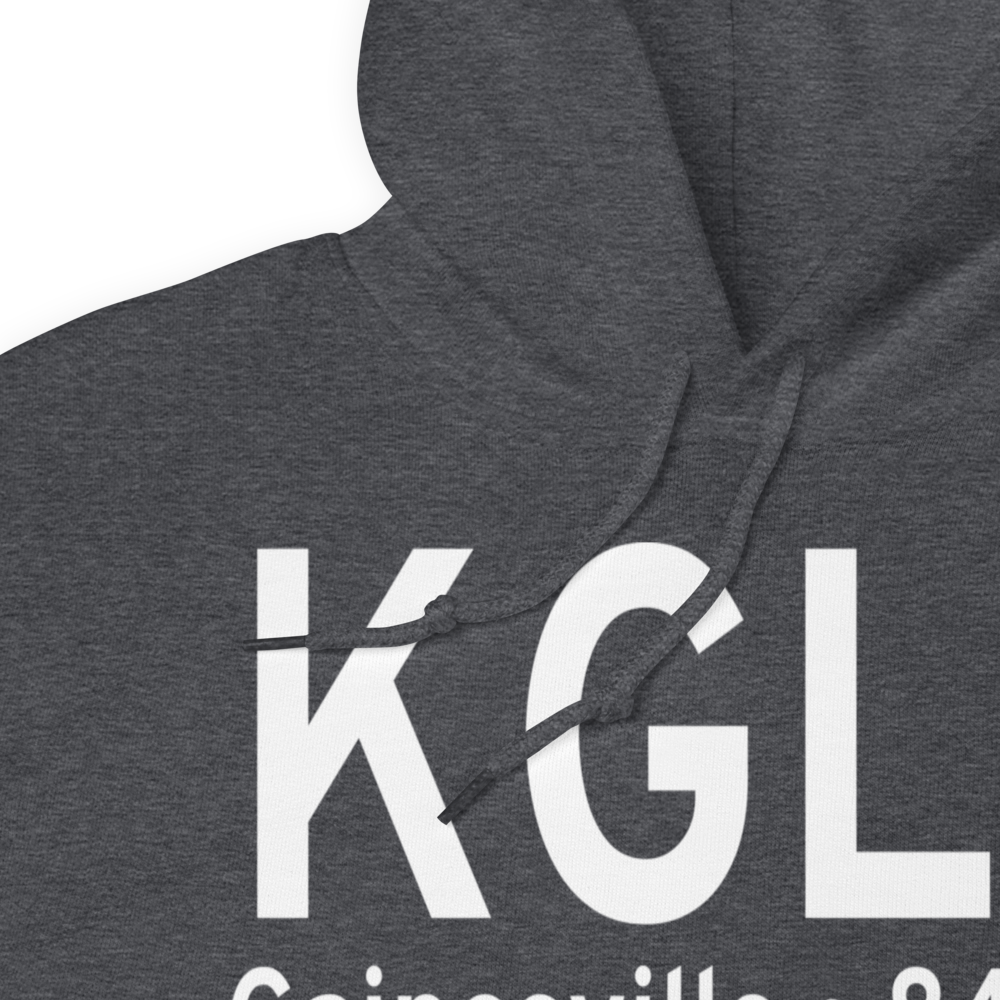 Gainesville Municipal Airport (KGLE) ICAO Hoodie Sweatshirt 