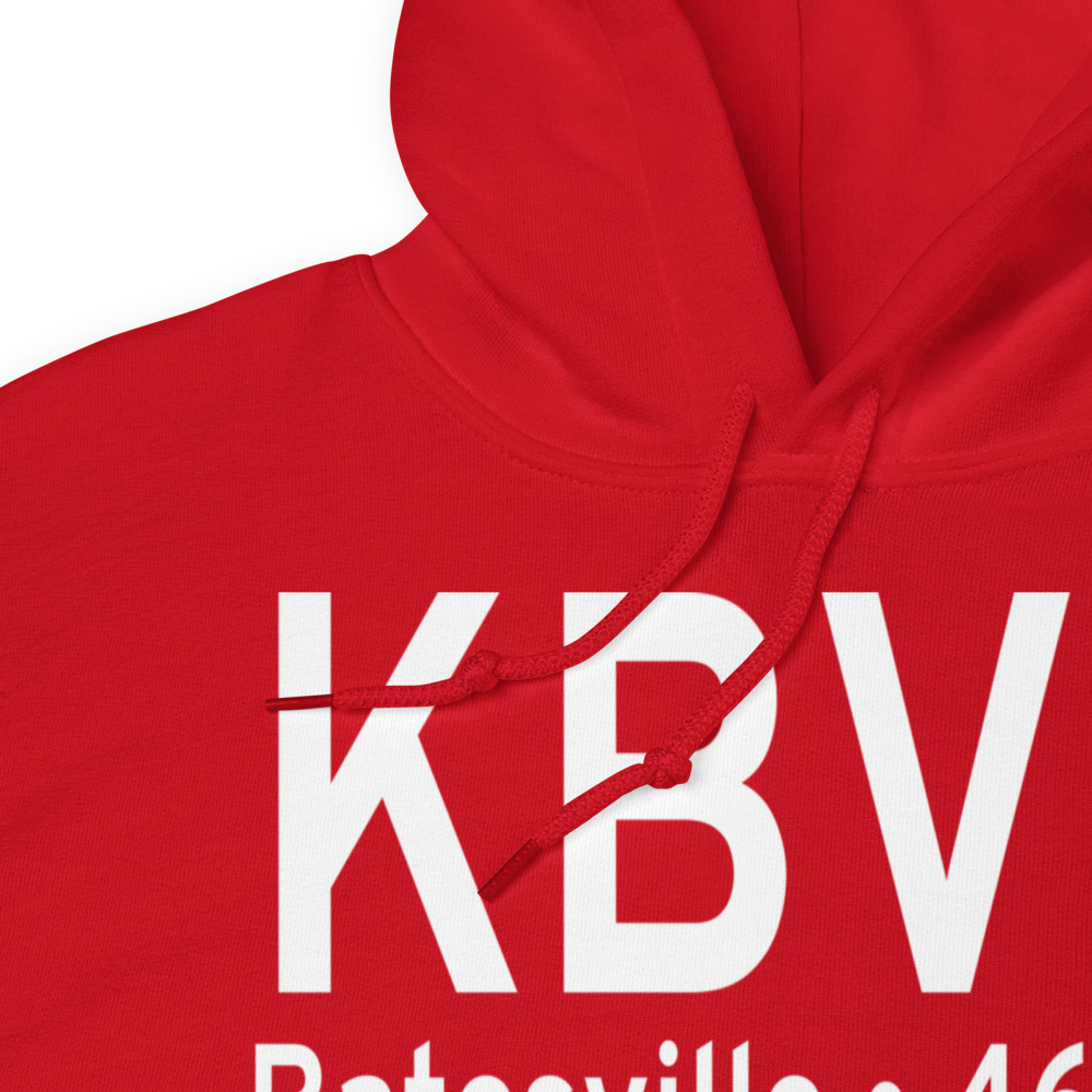 Batesville Regional Airport (KBVX) ICAO Hoodie Sweatshirt 