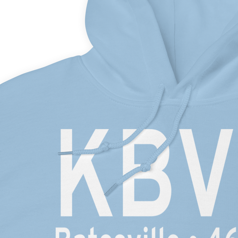Batesville Regional Airport (KBVX) ICAO Hoodie Sweatshirt 