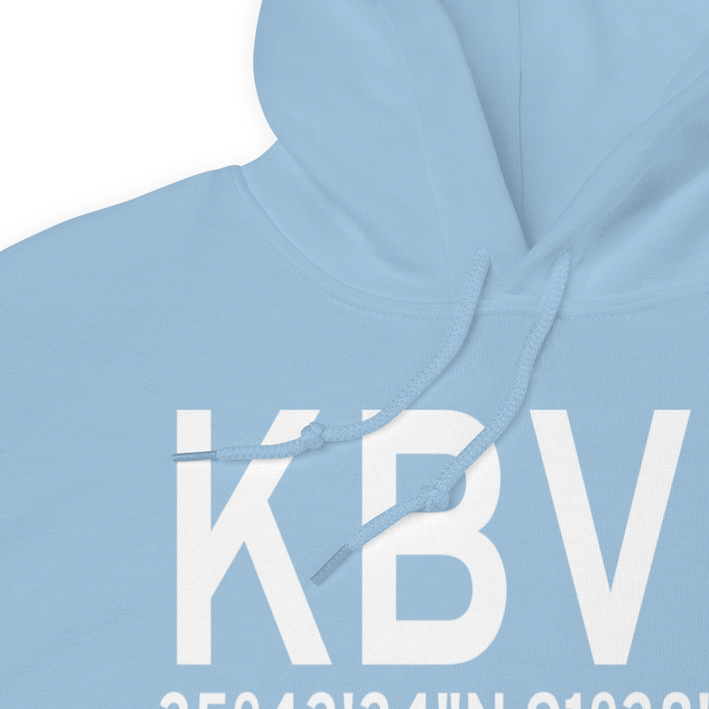 Batesville Regional Airport (KBVX) ICAO Hoodie Sweatshirt 