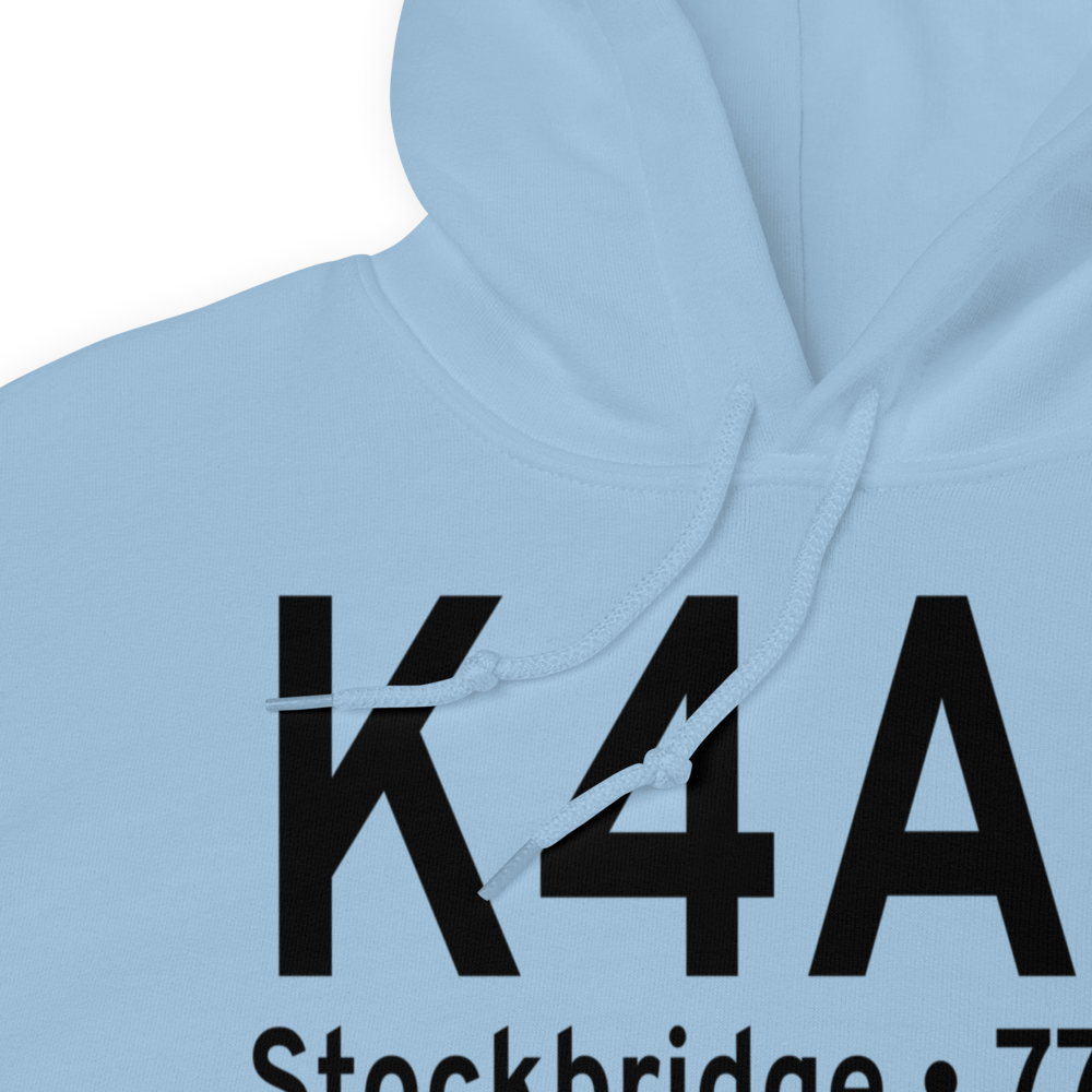 Berry Hill Airport (K4A0) ICAO Hoodie Sweatshirt 