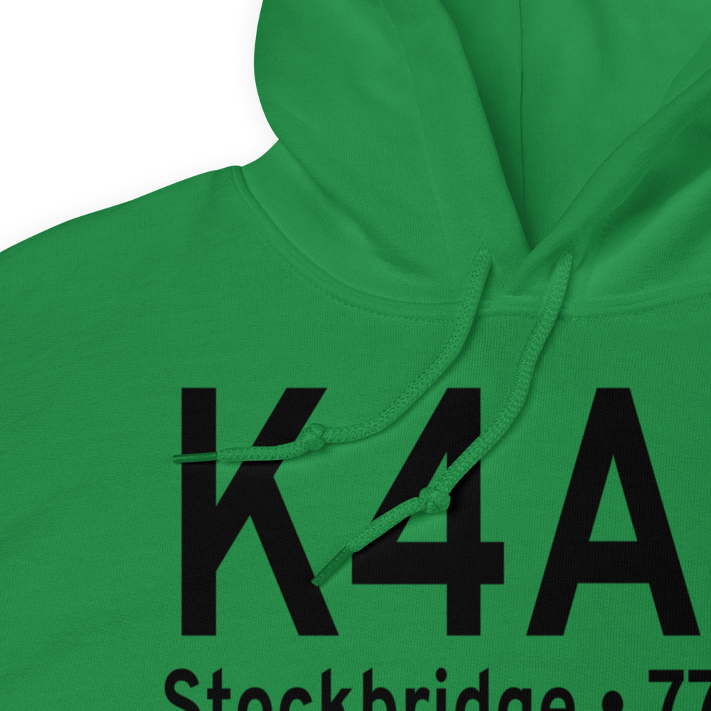 Berry Hill Airport (K4A0) ICAO Hoodie Sweatshirt 