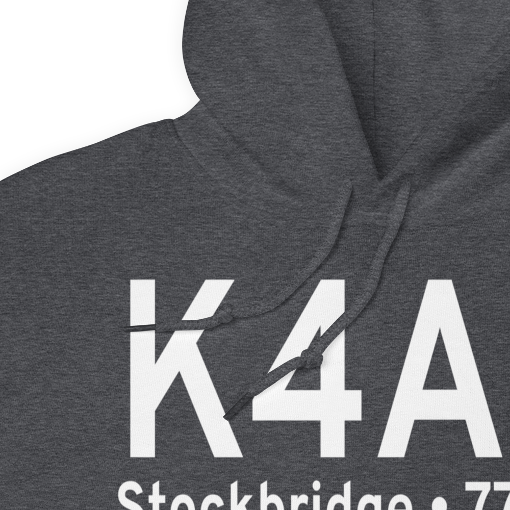 Berry Hill Airport (K4A0) ICAO Hoodie Sweatshirt 
