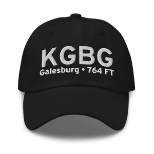 Galesburg Municipal Airport (KGBG) ICAO Hat