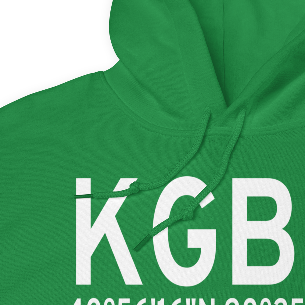 Galesburg Municipal Airport (KGBG) ICAO Hoodie Sweatshirt 