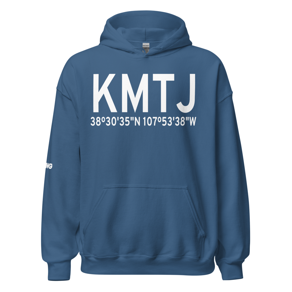 Montrose Regional Airport (KMTJ) ICAO Hoodie Sweatshirt 