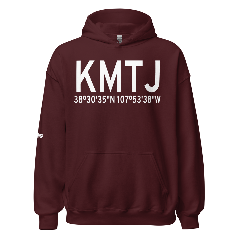 Montrose Regional Airport (KMTJ) ICAO Hoodie Sweatshirt 