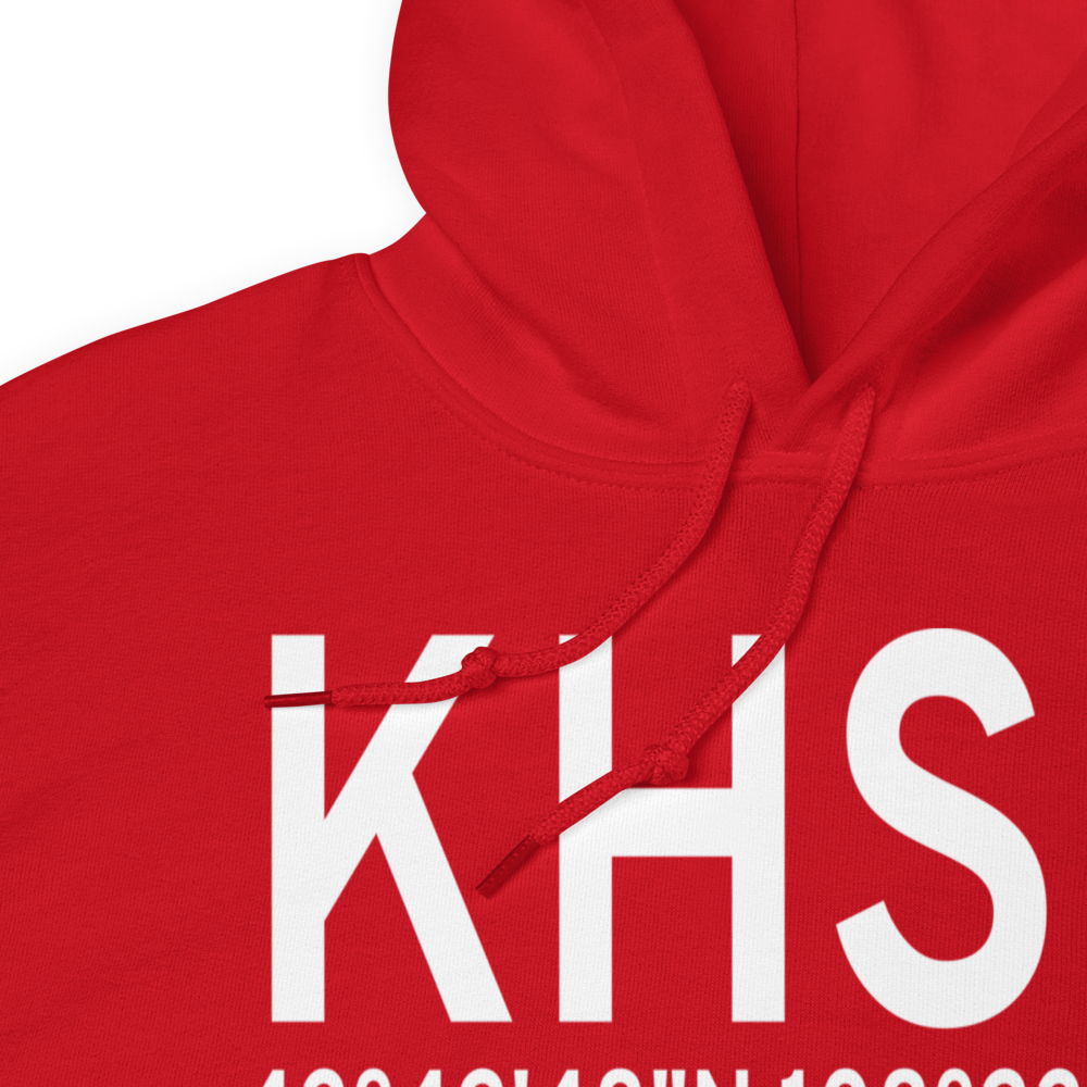 Hot Springs County Airport (KHSG) ICAO Hoodie Sweatshirt 