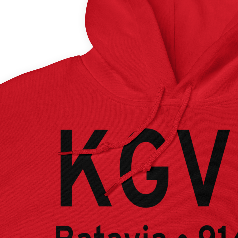 Genesee County Airport (KGVQ) ICAO Hoodie Sweatshirt 