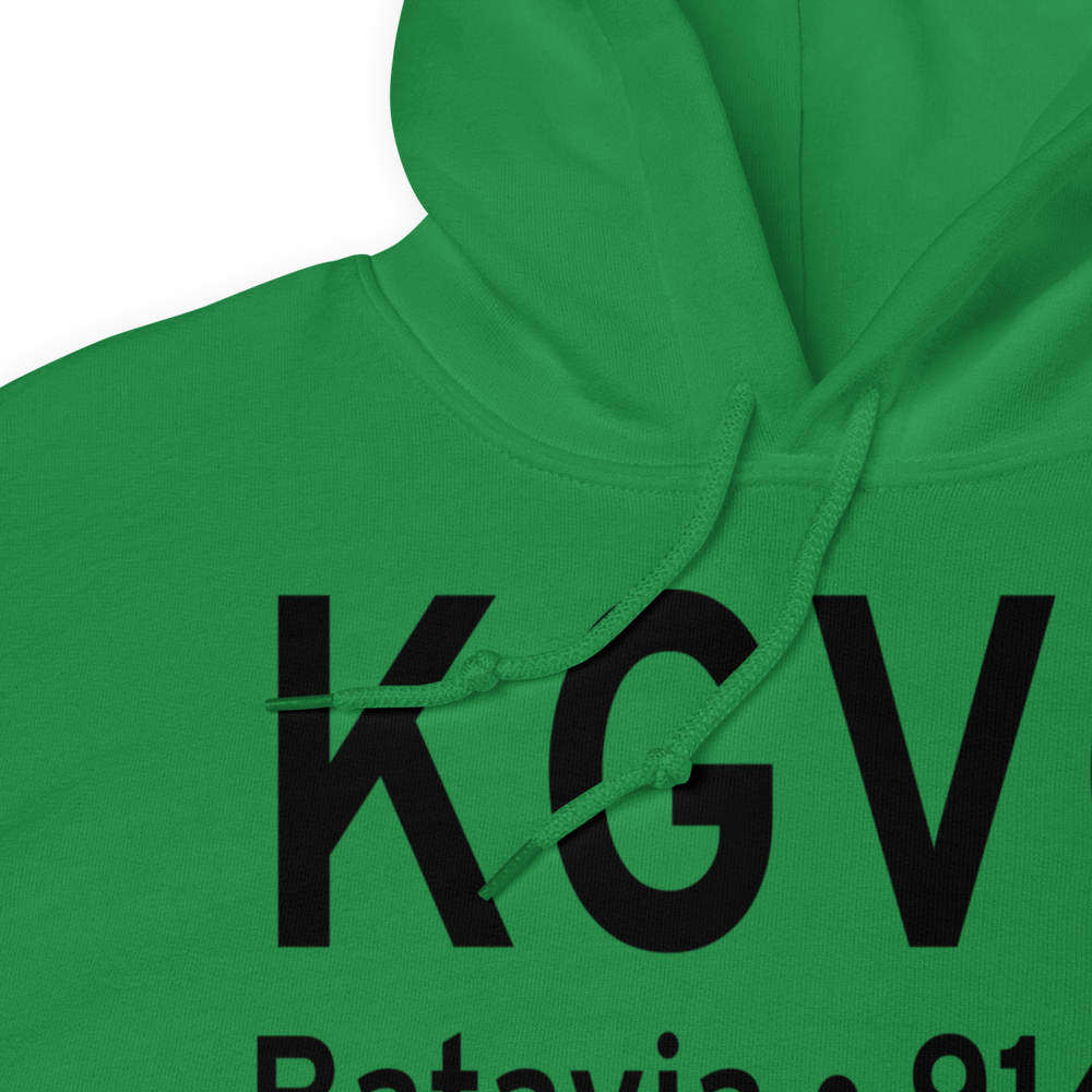 Genesee County Airport (KGVQ) ICAO Hoodie Sweatshirt 
