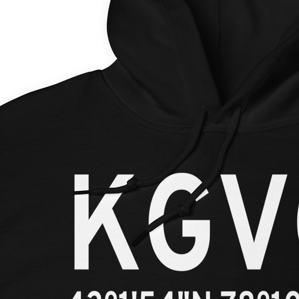 Genesee County Airport (KGVQ) ICAO Hoodie Sweatshirt 