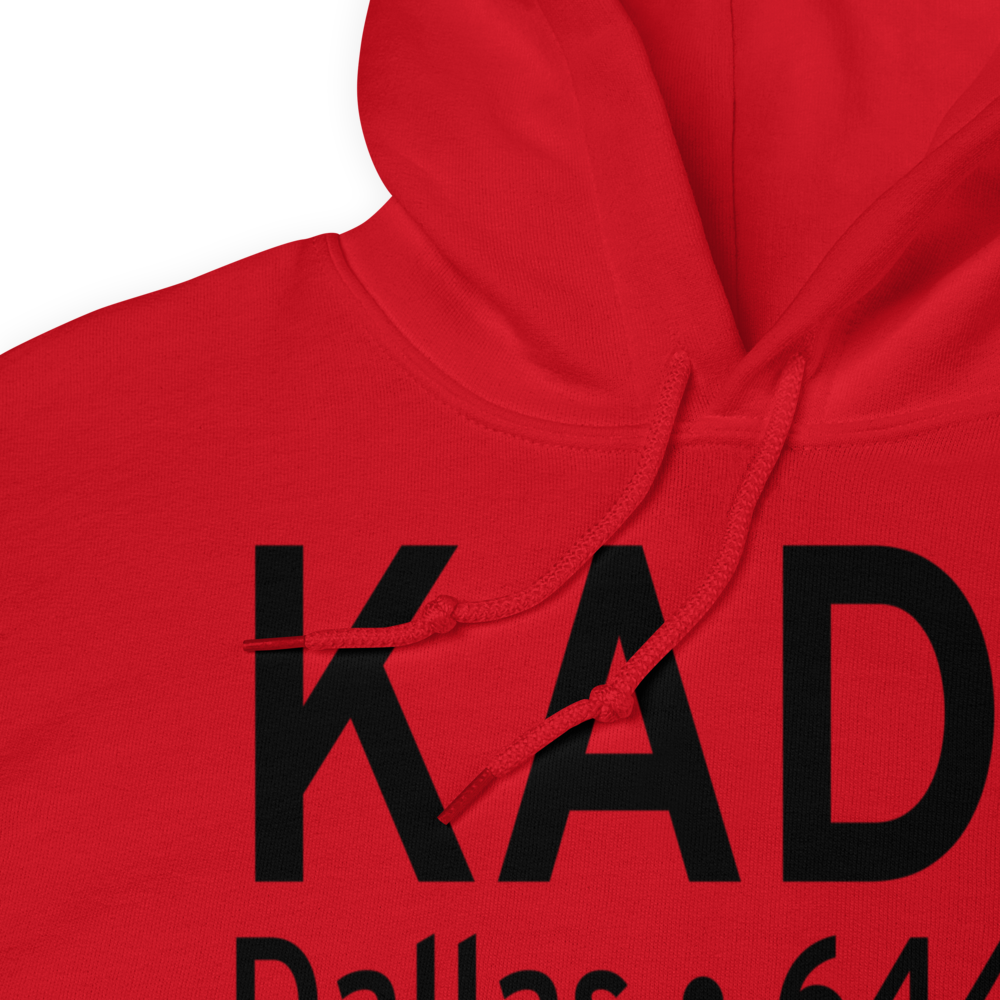Addison Airport (KADS) ICAO Hoodie Sweatshirt 