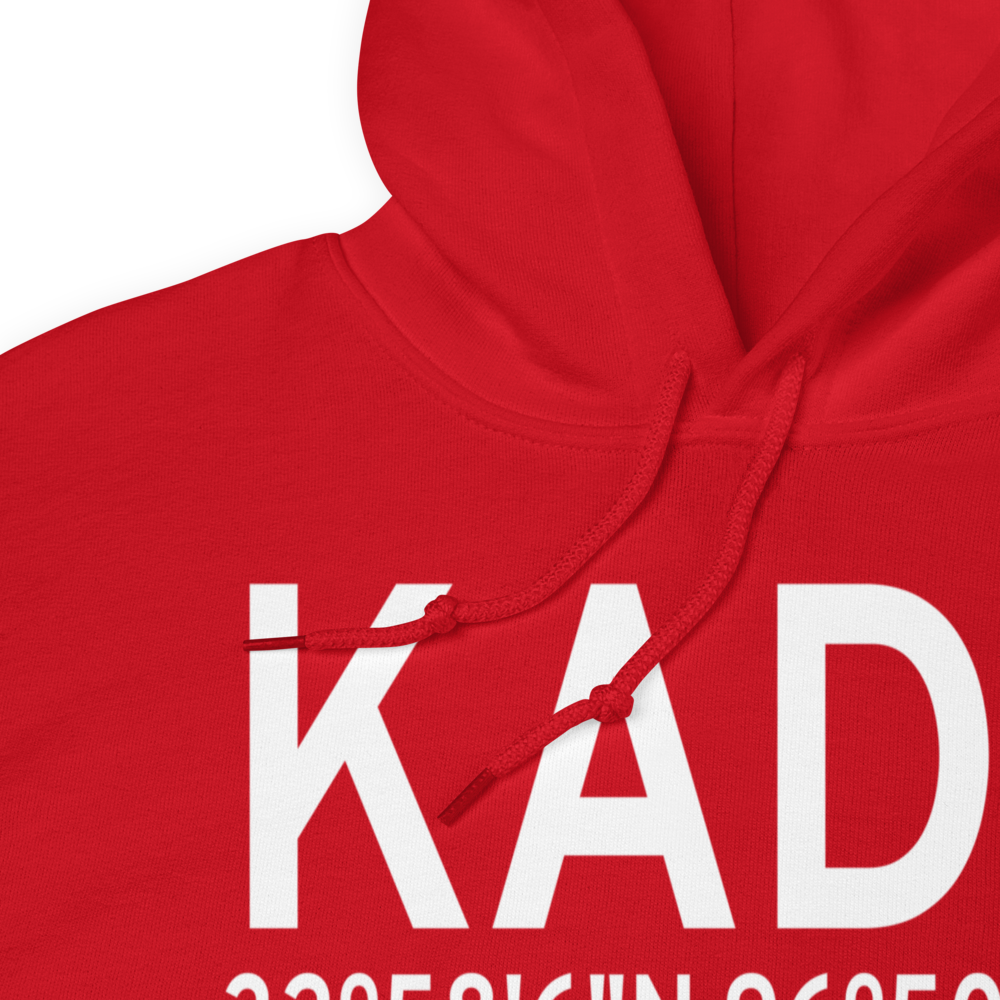 Addison Airport (KADS) ICAO Hoodie Sweatshirt 