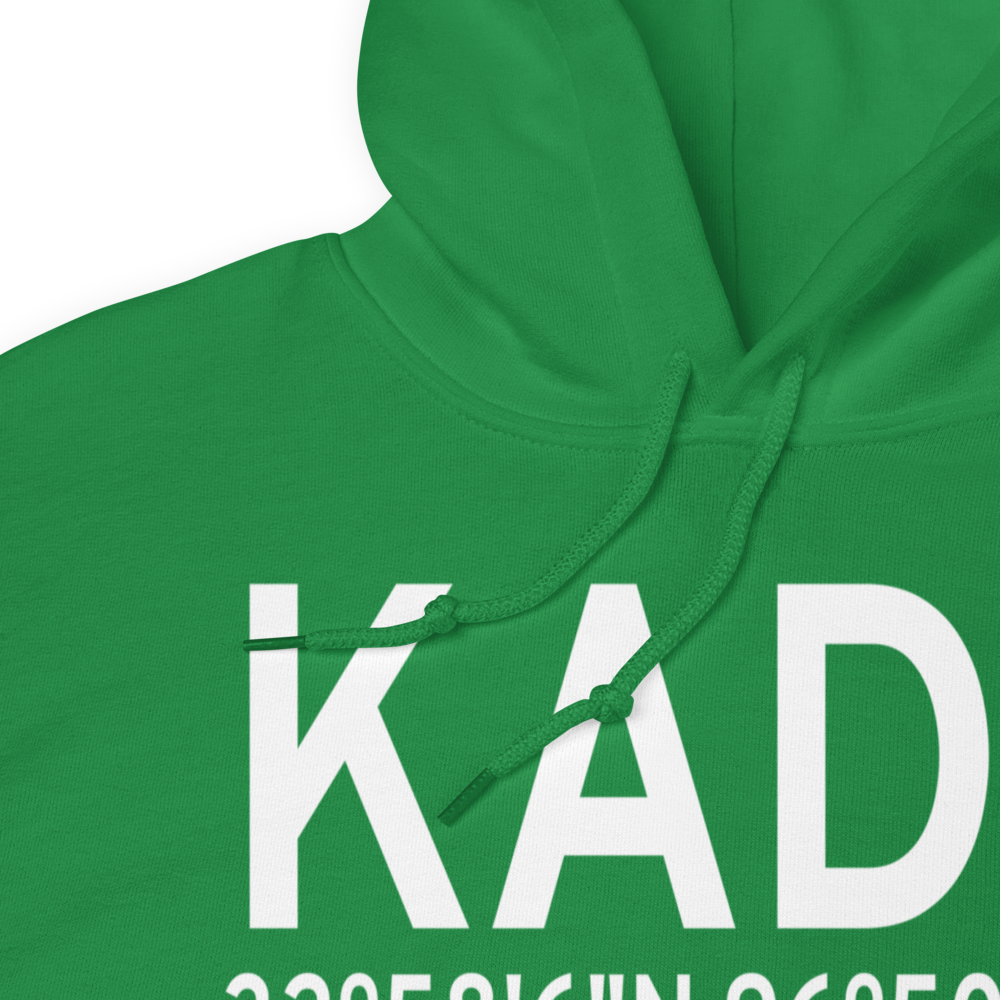 Addison Airport (KADS) ICAO Hoodie Sweatshirt 