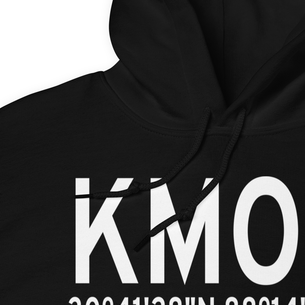 Mobile Regional Airport (KMOB) ICAO Hoodie Sweatshirt 