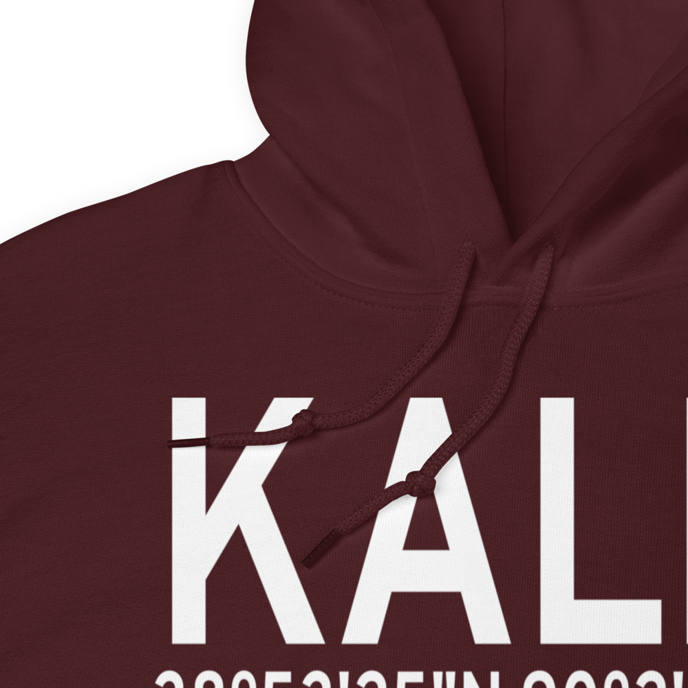 St Louis Regional Airport (KALN) ICAO Hoodie Sweatshirt 