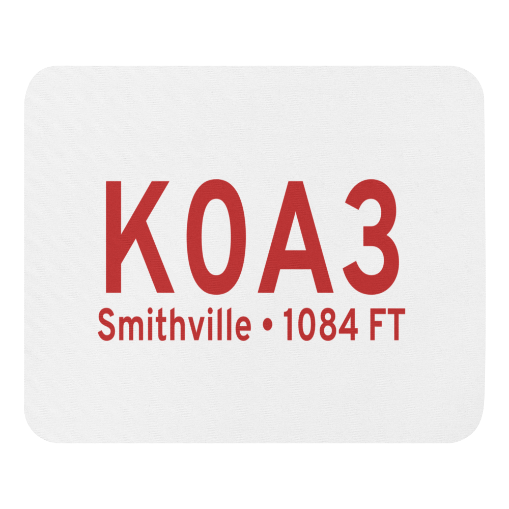 Smithville Municipal Airport (K0A3) ICAO  Mouse Pad 