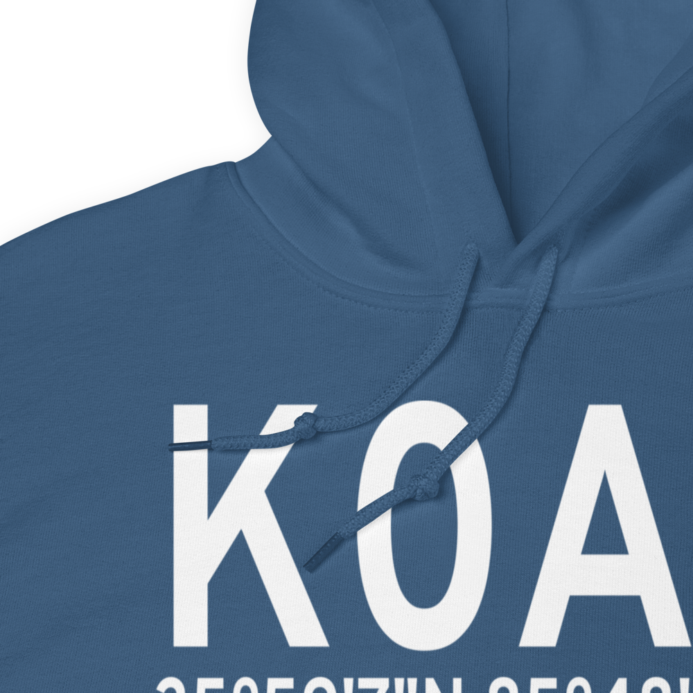 Smithville Municipal Airport (K0A3) ICAO Hoodie Sweatshirt 