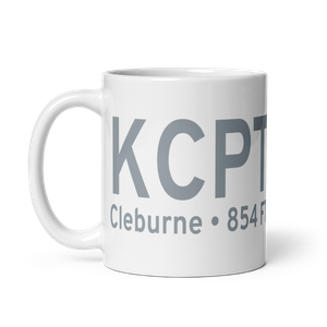 Cleburne Municipal Airport (KCPT) ICAO Mug