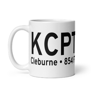 Cleburne Municipal Airport (KCPT) ICAO Mug