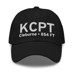 Cleburne Municipal Airport (KCPT) ICAO Hat