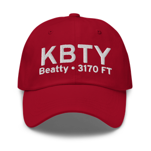 Beatty Airport (KBTY) ICAO Hat