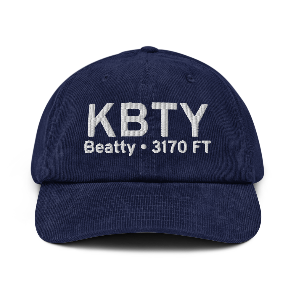 Beatty Airport (KBTY) ICAO Hat 